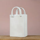 Modern Vase for Home Decor | Axyaa Handbag Shape Vase | White Table Decoration