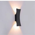 Axyaa Outdoor Waterproof Wall Lamp IP65 Aluminum LED Sconce, 12w Up/Down Light