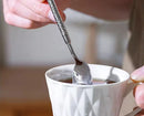 Axyaa Stainless Steel Cutlery Set with Mirror Hammer Pattern Handle