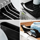 Axyaa Kitchen Dish Rack: Multifunctional Cup Chopsticks Drain Holder for Kitchen Organizers