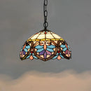 Axyaa French Glass Retro Restaurant Lamp - Japanese Bar Tea Room Pendant