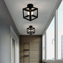 Axyaa Loft Cube Iron Ceiling Lamp for Indoor Lighting 110V220V
