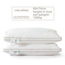Axyaa Cotton Soybean Fiber Pillow for Neck Support and Comfort