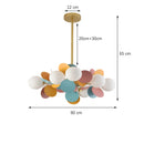 Axyaa Nordic Princess Chandelier for Dining Living Room Bedroom