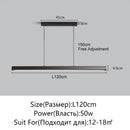 Axyaa Modern Minimalist LED Pendant Chandelier for Home Decor