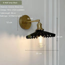Axyaa Nordic Ceramic Pendant Light Brass Vintage Adjustable Hanging Light