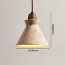 Axyaa Wabi Sabi Walnut Stone LED Pendant Light Home Decor Restaurant Clothing Store