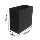 Axyaa 6W LED Wall Sconces 2Pack: Modern Up Down Wall Mount Lights for Living Room