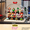Axyaa Building Block Figures Display Stand Acrylic Showcase Cabinet Organize