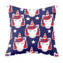 Axyaa Independence Day Sofa Cushion Cover - Home Decor, Party, Car Bedding