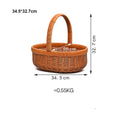 Axyaa Handwoven Bread Storage Basket: 9 Styles, Multi-functional Organizer & Fruit Tray