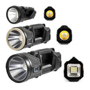 Axya Solar Rechargeable Spotlight Work Light Camping Lantern Flashlight