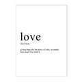 Nordic Family Love Quotes Wall Art Canvas Painting Decor by Axyaa