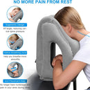 Axyaa Inflatable Neck Pillow for Travel and Office Naps
