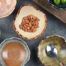 Axyaa Ceramic Dipping Sauce Set and Salad Bowl Tableware