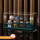 Acrylic Axyaa Display Stand for Lego and Popmart Collectibles
