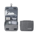 Axyaa Portable Waterproof Toiletry Washbag with Hanging Hook and Large Capacity