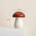 Axyaa Mushroom Ceramic Vase for Table Decoration and Flowers Arrangement
