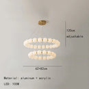 Axyaa LED Bubble Pendant Chandelier for Modern Home Decor
