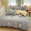 Axyaa Jet Print Cotton Quilt Cover: Soft, Delicate & Comfortable