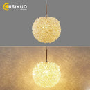 Axyaa Luxury Crystal Ball Pendant Chandelier for Bedroom and Bar Decor