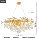 Axyaa Modern LED Branch Chandelier for Living Dining Hotel Hall Decor