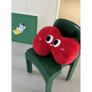 Axyaa Big Eyes Red Apples Pillows Sofas Plush Dolls - Christmas Birthdays Gifts