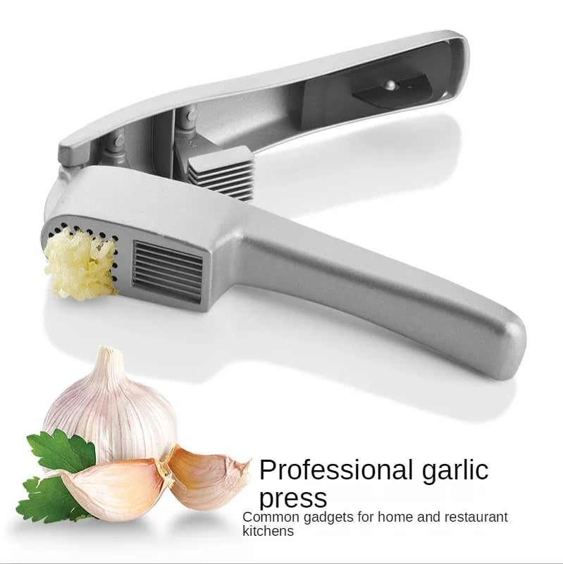 Axya Garlic Press: Aluminum Alloy Garlic Maker Squeeze Gadget