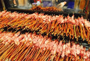 Axya Red Willow BBQ Skewers - Outdoor Grill Kitchen Tools for Camping & Picnics