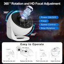 Axyaa Galaxy Light: 13-in-1 Star Projector and Night Light with Timer