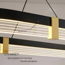 Axyaa LED Elliptical Pendant Lights for Bar Dining, Indoor Lighting