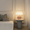 Axyaa French Style Mushroom Bedside Table Lamp for Children's Room