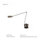 Axyaa Vintage Long Arm Table Desk Lamp