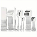 Axyaa Vintage Crown Stainless Steel Cutlery Set for Home, Restaurants, Parties