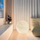 Axyaa Nordic Moon LED Floor Lamp for Home Decoration and Bedroom Lighting