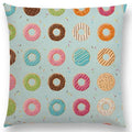 Axyaa Chocolate Candy Donuts Ice Cream Cushion Cover Party Throw Pillow Case