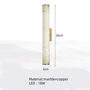 Axyaa Marble LED Wall Lights Copper Sconces Luxury Bedroom Lamp Art Decor