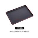 Axyaa Rectangular Acrylic Tea Tray - Commercial Grade Bar and Hotel Server