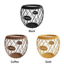 Axyaa Multicolor Coffee Pod Holder Organizer Basket for Home