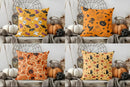 Axyaa Halloween Pattern Pillow Cover for Sofa Bedroom Car Decor