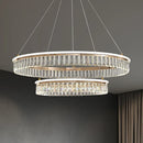Axyaa Retro Crystal Chandelier: Elegant Golden Ceiling Light for Hotels, Restaurants, Living Rooms