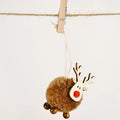 Axyaa Felt Deer Pendant - Creative Elk Christmas Tree Hanging Decor