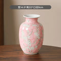 Blue & White Belly Vase by Axyaa - Retro Chinese Porcelain Ornaments for Home Decor