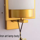 Axyaa Chinese Style Wall Lamp: Modern Minimalist Living Room Bedroom Lighting Fixtures