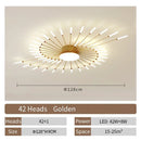 Axyaa Spiral Art LED Ceiling Lamp for Modern Interior Decoration