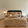 Axyaa Winter Luxury Duvet Cover - Thick, Warm, & Comfortable Cover for Single/Double/Queen Size Quilts