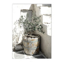 Mediterranean Italy Olive Trees Canvas Painting Home Decor by Axyaa