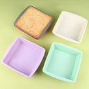 Axyaa Square Silicone Cake Baking Mold for Easy Demolding