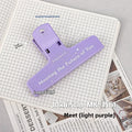 Axyaa Magnetic Paper Clip Holder Retro Color for Office School Fridge Documents