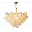 Axyaa Light Luxury Crystal Chandelier: French Cream Style for Master Bedroom and Restaurant